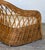 Wood Vintage Braided Rattan 3 Seat Sofa For Sale - Image 7 of 12