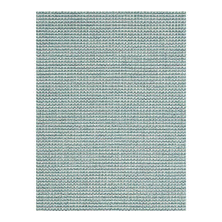 The House of Scalamandré Heatherton Fabric, Aquamarine For Sale