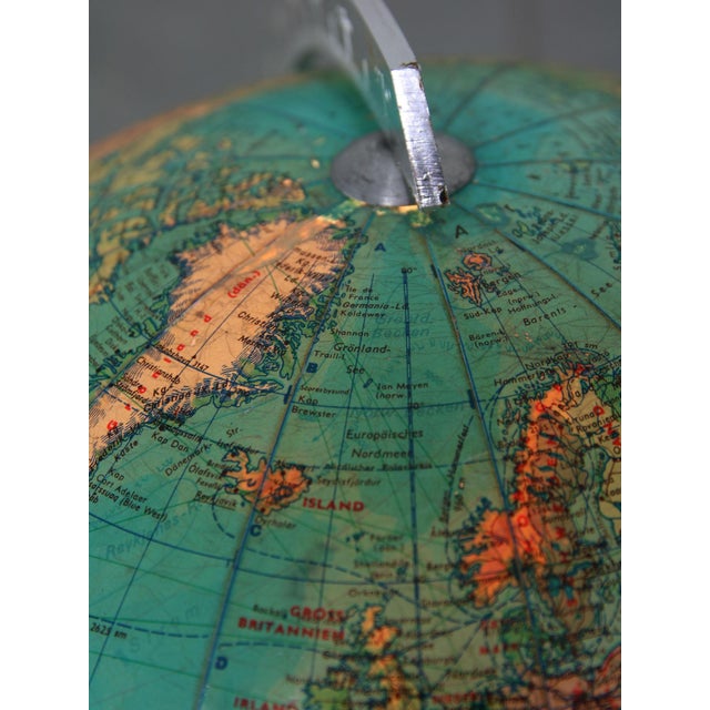 Mid-Century Illuminated Glass Globe, 1960s For Sale - Image 10 of 18