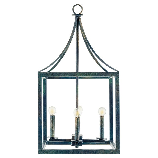 Industrial Pickney Lantern by Lowcountry Originals For Sale - Image 3 of 3