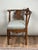 Italian Renaissance Revival Carved Walnut Corner Chair, c.1880 For Sale - Image 4 of 11