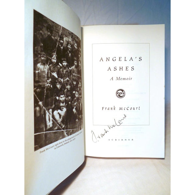 1990s Novel, Frank McCourt's Angela's Ashes, Signed - 1 Piece For Sale - Image 4 of 8
