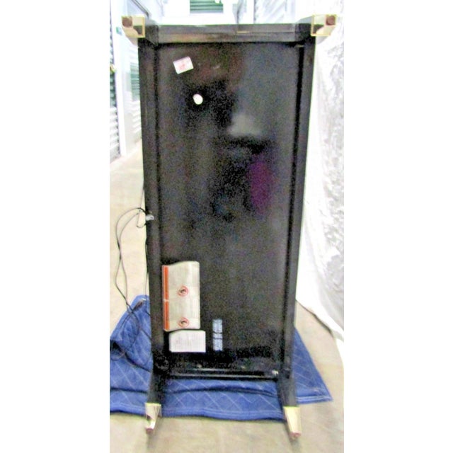 New Caracole Black Marble Modern en Vogue Nightstand Sig-419-065 For Sale - Image 11 of 12