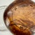 Vintage Spanish Cigar Ashtray in Wood and Crackle Glass For Sale - Image 9 of 12