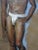 1920s Robert Whitmore "Male Model" Oil Painting For Sale - Image 5 of 6