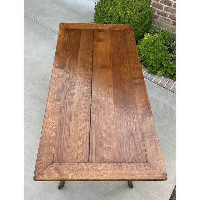 Antique French Baker's Table Sofa Table | Chairish