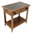 Art Deco Serving Table in Oak and Ebony by Hendrik Wouda, 1924 For Sale