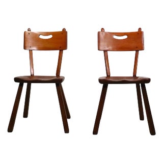 Pr. Cushman Colonial Creations Dining Chairs Designed by Herman De Vries C. 1930's For Sale