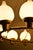 Gold Scandinavian Modern Hanging Lamp in Brass and Opaline Glass by Hans Bergström, 1940s For Sale - Image 8 of 13
