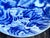 Mid 20th Century Monumental Japanese Blue & White Porcelain Charger With Hawk & Pine Landscape For Sale - Image 10 of 15