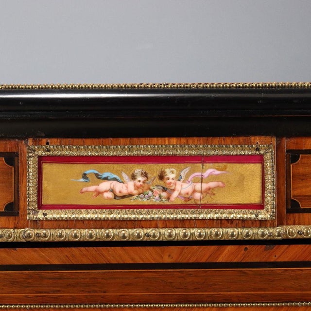 Brown Antique English Victorian Credenza For Sale - Image 8 of 15