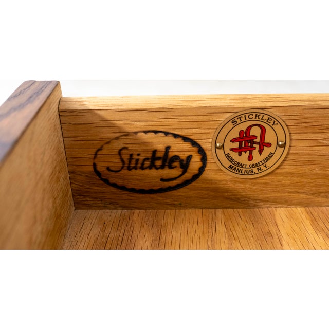 Stickley Mission Oak 1 Drawer Lamp Table For Sale - Image 16 of 16