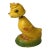 Vintage Chalkware Duck Bobble Head Nodder Easter Decor For Sale