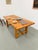 Vintage Elm Farm Table, 1950s For Sale - Image 6 of 18