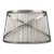 Drum Mezzo Sconce in Silver Finish with Pleated Shade For Sale