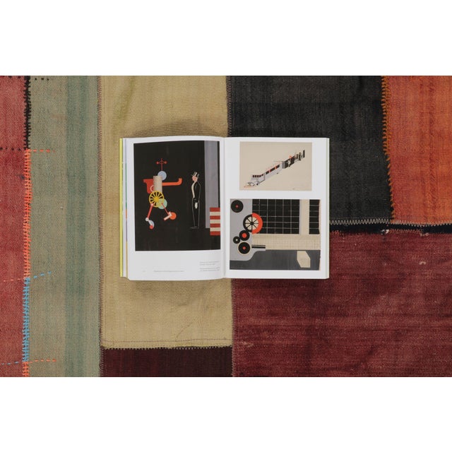 Vintage Turkish Patchwork Rug in Bold Colorful Geometric Design - Rug & Kilim For Sale - Image 9 of 10