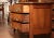 Wood 18th Century French Louis XIV Carved Walnut and Bronze Chest of Drawers For Sale - Image 7 of 10