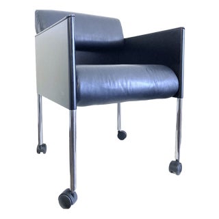 Folio Armchair on Casters by Cini Boeri for Rosenthal, 1980s For Sale