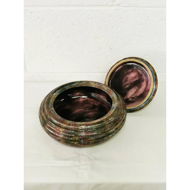 1930s Glazed Ceramic Box, 1930 For Sale - Image 5 of 9