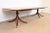 Kittinger Kittinger Georgian Banded Mahogany Double Pedestal Extension Dining Table, Newly Refinished For Sale - Image 4 of 13