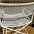 Mid 20th Century, Styled After Salterini, White Metal Director Chairs, Pair For Sale - Image 11 of 18