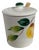 Vintage Italy Condiment Jelly Jar Server For Sale