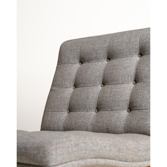 Wood Moduline Lounge Chair by Torben Lind and Ole Gjerløv-Knudsen for France & Søn, Denmark, 1960s For Sale - Image 7 of 12