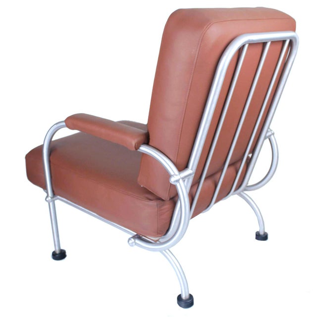 Brown Art Deco Lounge Chairs by Warren McArthur, Set of 2 For Sale - Image 8 of 14