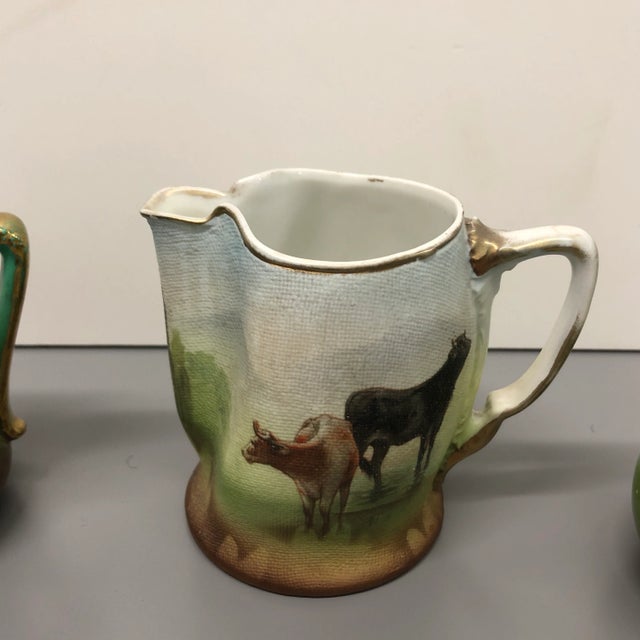 Collection of Hand-Painted Mini Jugs From Bavaria - Lot of 5 For Sale - Image 4 of 9