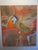 Textile Mid 20th Century Helen Bershad Abstract Oil on Canvas, Unsigned, Framed For Sale - Image 7 of 7
