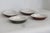 This charming Set of Four Crock Bowls is made of ceramic with a glossy finish. These beautiful small casserole dishes have...