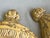 Pair of Foreside Gustavian Style Yellow Painted Carved Wood Wall Brackets For Sale - Image 10 of 12