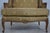 Textile Austoria French Louis XV Wide Seat Bergere Chair W. Ottoman For Sale - Image 7 of 18