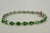 Metal 12 Ct Natural Pear Shape Tsavorite Cocktail Tennis Bracelet 14 Kt White Gold 7" For Sale - Image 7 of 8