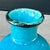 Ovoid Ceramic Vase with Crackled Blue Glaze, 1890s For Sale - Image 5 of 9