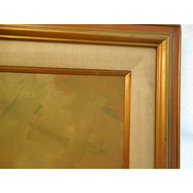 Vintage Impressionist Still Life Fruit & Jars Signed Framed Original For Sale - Image 6 of 7