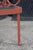 Vintage French Style Red Scrolled Wrought Iron Four-Tier Corner Etagere Stand For Sale - Image 9 of 18