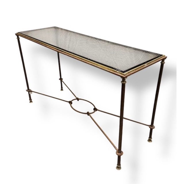 Vintage Maison Jansen Console Table For Sale - Image 4 of 4