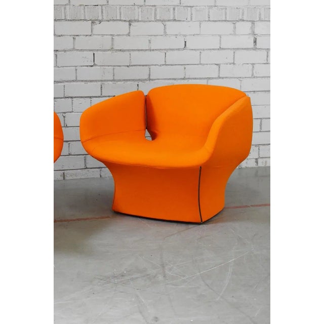 Orange Bloomy Armchair by Patricia Urquiola for Moroso, Italy, 2000s For Sale - Image 8 of 8