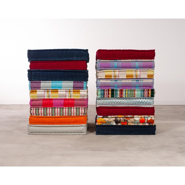 Mah Jong 27 Piece Kenzo Missoni Sofa by Hans Hopfer for Roche Bobois For Sale - Image 13 of 18