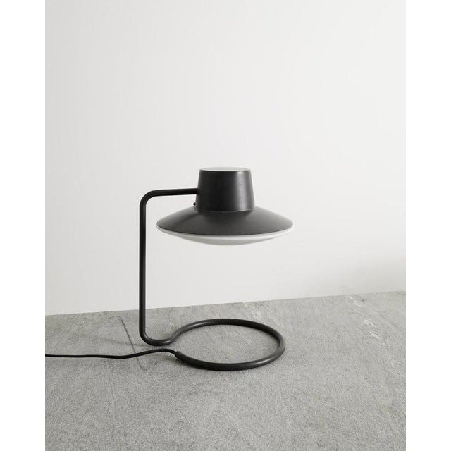 Metal Vintage Danish Desk Table Lamp attributed to Louis Poulsen, 1960s For Sale - Image 7 of 7