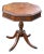 Vintage English Regency Cherry Wood Octagonal Drum Table For Sale