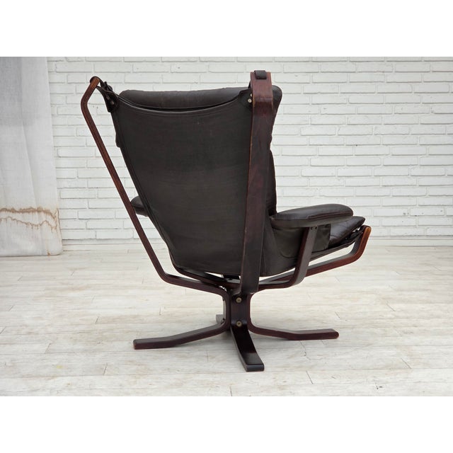Norwegian Falcon Lounge Chair by Sigurd Ressel for Vatne Møbler, 1970s For Sale - Image 12 of 18