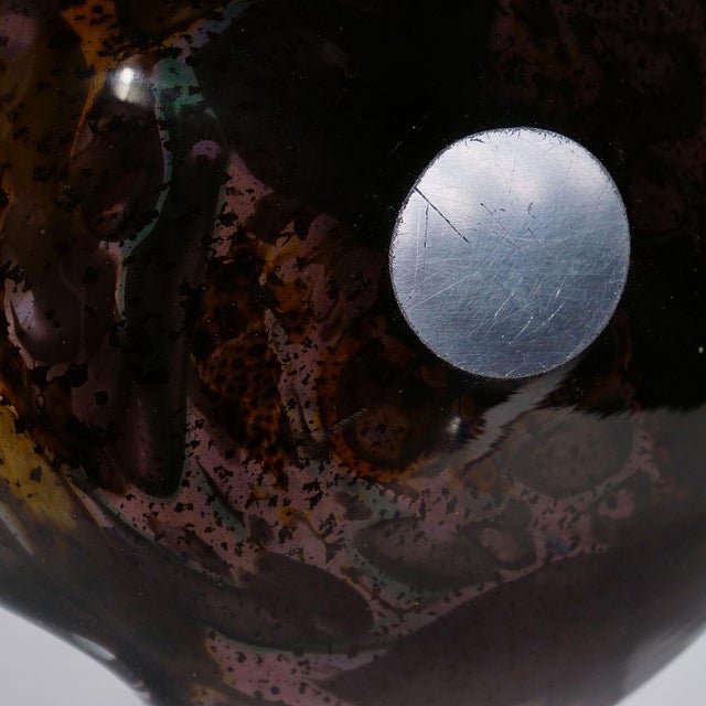 Green Vintage Murano Tutti Frutti Glass Bowl 1950s For Sale - Image 8 of 8