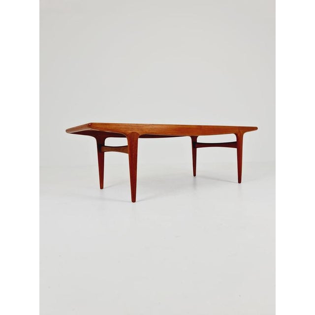 Danish Teak Coffee Table by Johannes Andersen for Silkborg, 1960s For Sale - Image 13 of 18
