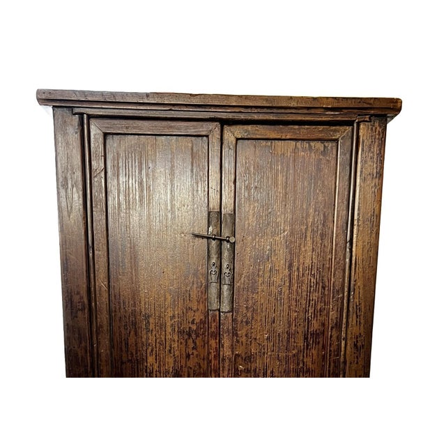 Chinese Chinese Antique Country Cabinet For Sale - Image 3 of 13
