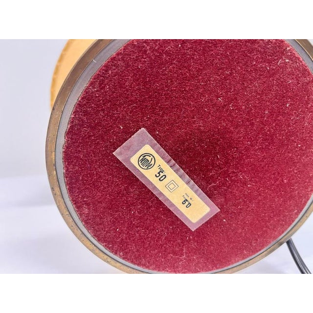 Mid-Century Brass Table Lamps attributed to Temde, 1970s, Set of 2 For Sale - Image 3 of 8