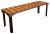 Contemporary Large Scale Organic Modern Inlaid Mahogany Console Table / Dining / Desk For Sale - Image 3 of 4
