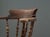 Antique English Elm Wood Captains Chair, 1890s For Sale - Image 18 of 18