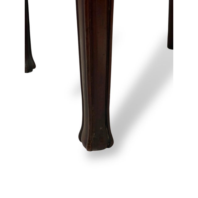 Brown An Art Nouveau Wood Inlaid Chair For Sale - Image 8 of 9